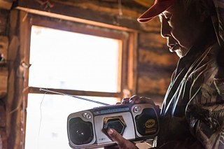 Der 80-jährige Fischer Iwan Iwanowitsch. Von dieser Sorte gibt es allerdings immer weniger.
