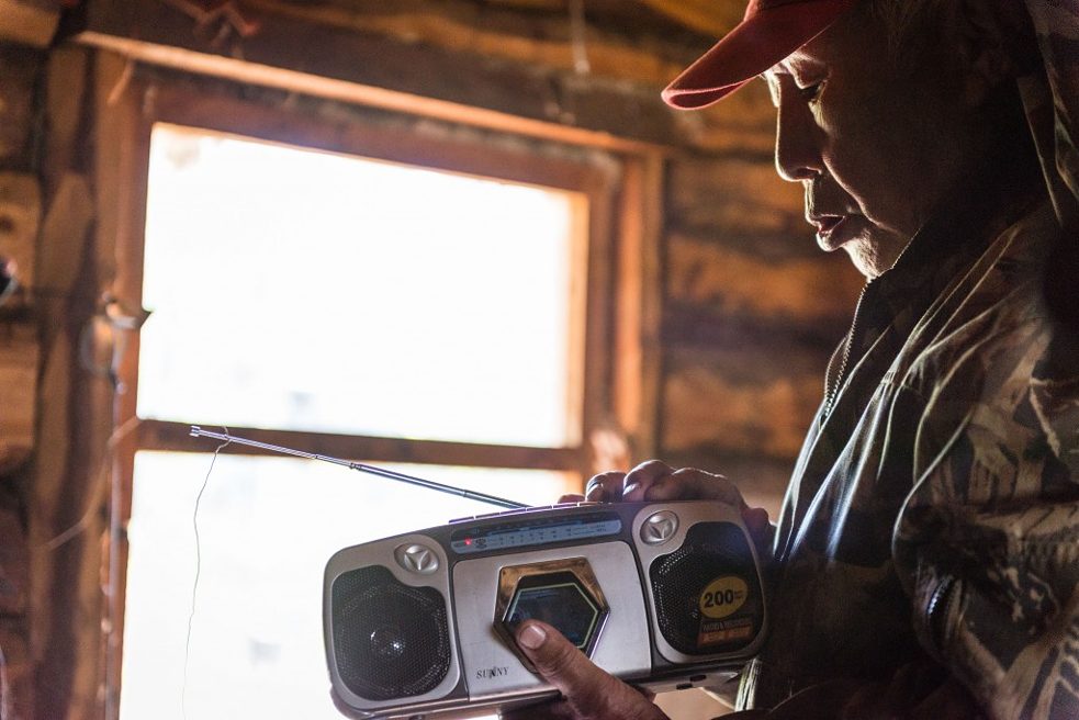 Der 80-jährige Fischer Iwan Iwanowitsch. Von dieser Sorte gibt es allerdings immer weniger.