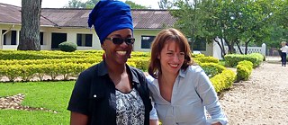 Sarah Stricker und Odile Gatese