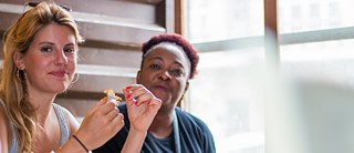 Felicitas Then and Ozoz Sokoh