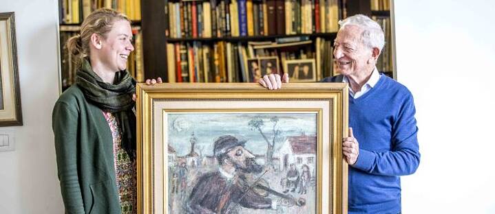 רות ריי ונתן דיאמנט במכון גתה בתל אביב, 2018