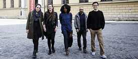 Maria Milisavljević, Susanna Fournier, Zainabu Jallo, Santiago Sanguinetti und Pat To Yan.