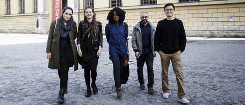 Maria Milisavljević, Susanna Fournier, Zainabu Jallo, Santiago Sanguinetti und Pat To Yan.