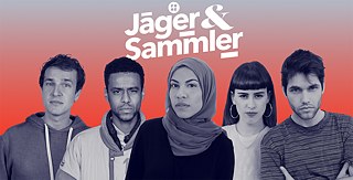 Grâce à leur projet communautaire funk, les stations de télévision de droit public proposent aux jeunes internautes près de 60 chaînes – parmi celles-ci, des formats politiques tels que Jäger&Sammler. 