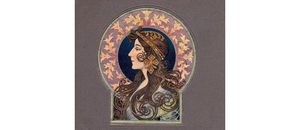 Viele Künstler der Belle Époque nutzten Postkarten, um sich einem breiteren Publikum bekannt zu machen.