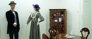 Das Ehepaar Rad in der Küche