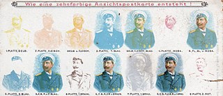 Deutsche Drucker optimierten den Gebrauch der Chromolithografie.