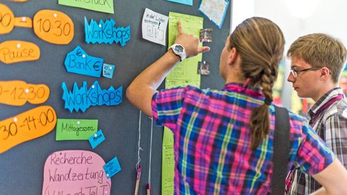 200 young people take part in the competition - that needs to be well planned