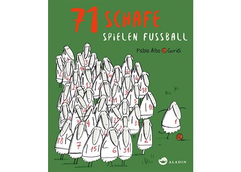 When sheep try their hand -- or hoofs – at football, the black sheep is the referee and the ball is made of wool. 