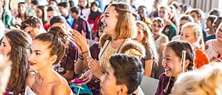 Together at the performance night „in 90 minutes around the world“