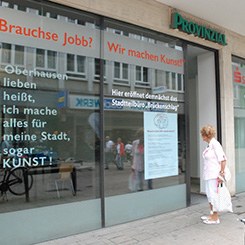 „Brauchse Jobb? Wir machen Kunst!“
