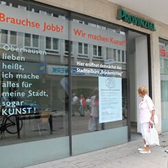 „Brauchse Jobb? Wir machen Kunst!“