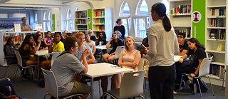 Visita ao Goethe-Institut Hamburg