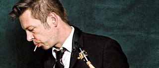Daniel Erdmann mit Saxofon