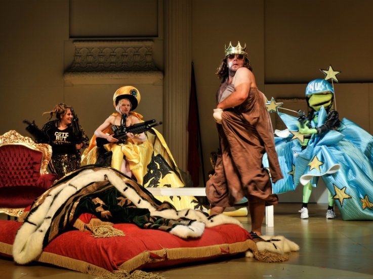 Idil Baydar, Anne Müller, Benny Claessens, Frank Willens στο "Am Königsweg"