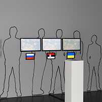 Installation Filter Bubble (KASTEL am KIT in Kooperation mit dem ZKM | Karlsruhe)