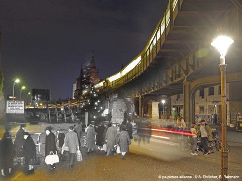 Die Oberbaumbrücke 1964/2015