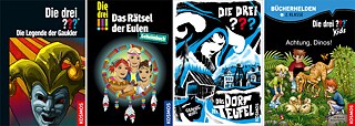 Již několik desetiletí si bez ní nelze představit knihovnu dospívajících - série Die drei ??? má nyní řadu dalších dílů.