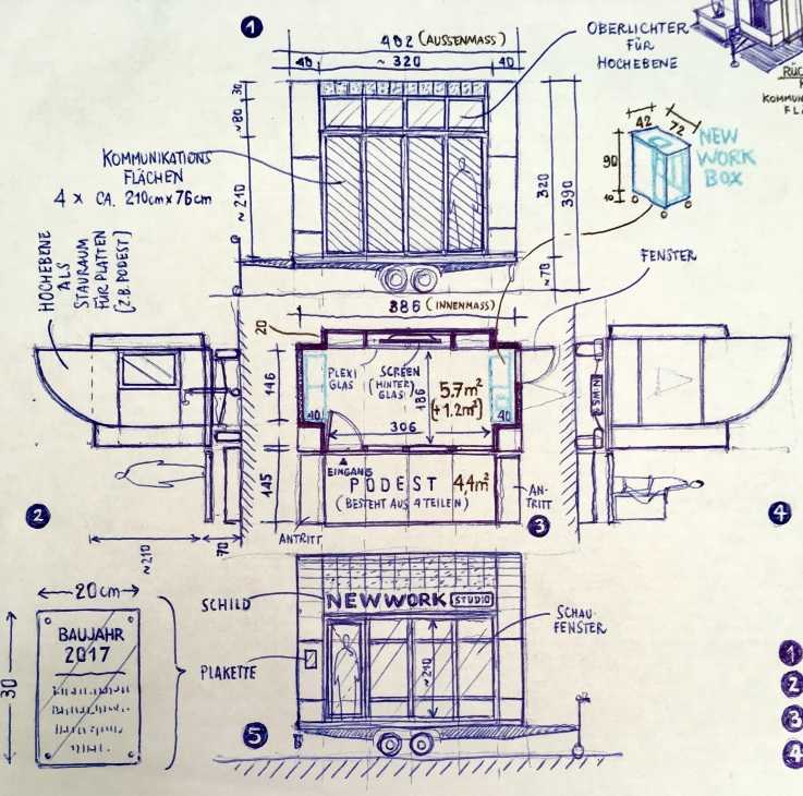 Van Bo Le-Mentzel, New-Work-Studio, Drawing
