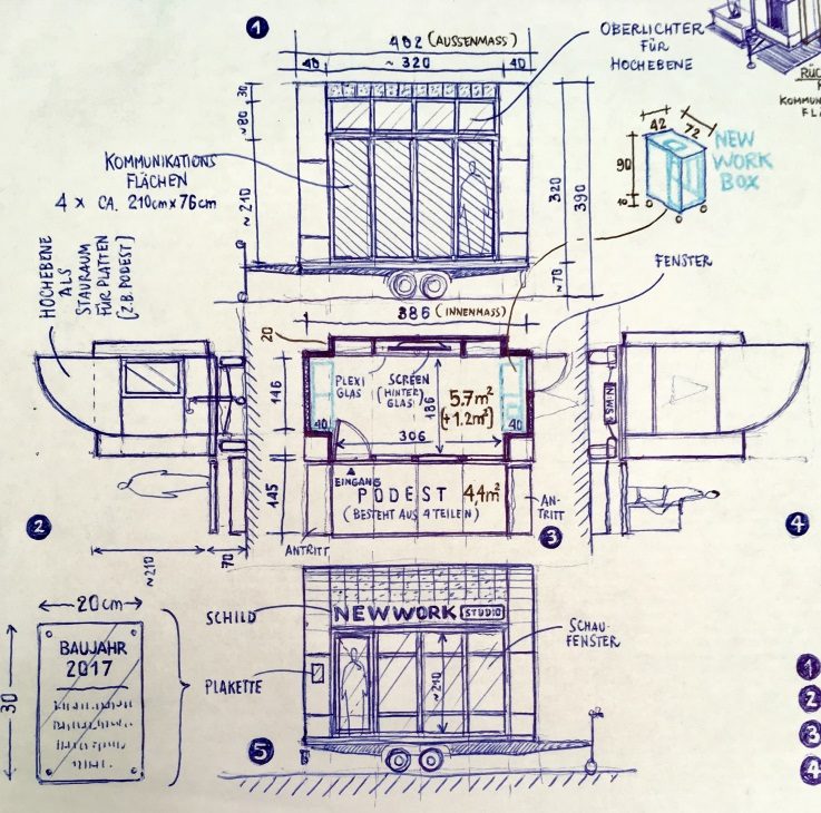 Van Bo Le-Mentzel, New-Work-Studio, Drawing