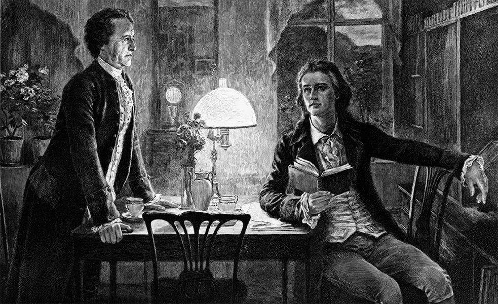 Good friends who inspired each other: Goethe and Schiller’s frequent exchange gave birth to a new literary movement – Weimer Classicism.