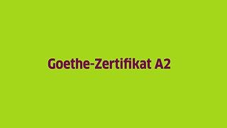 A1 prüfung zertifikat pdf goethe Goethe Zertifikat