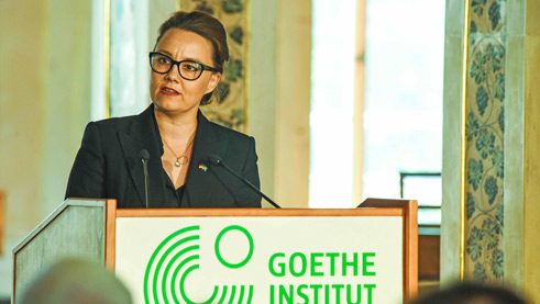 Michelle Müntefering fala sobre a importância, para o futuro, do trabalho internacional no setor cultural 