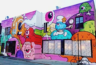 Untitled but melting work, Buff Monster