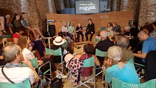 The event space in the "Magazzini del Sale"