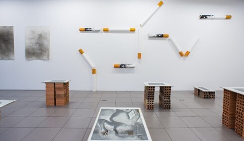 Ausstellung Hanna Hennenkemper  am Goethe-Institut - 2017.