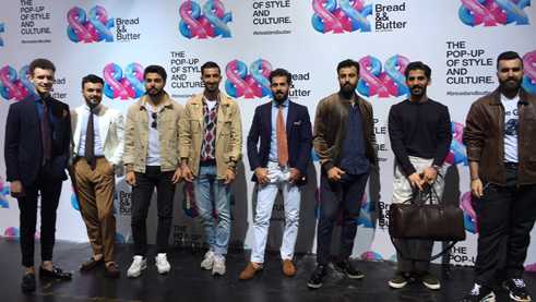 Part of the programme: the fashion and music event "Bread && Butter"