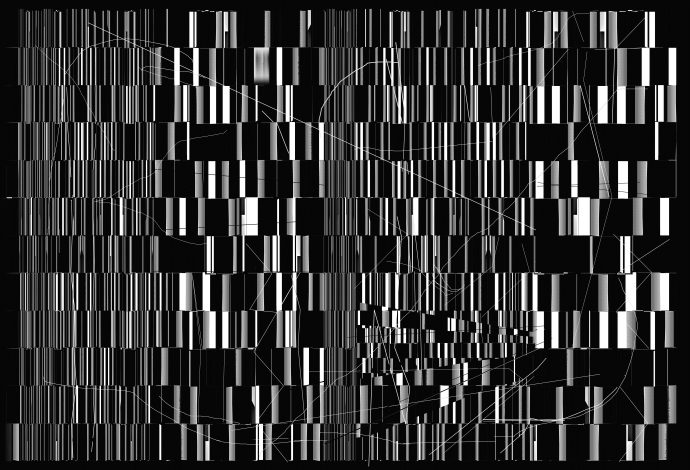 babel languages real basic - space 1, 2008. Impressão digital sobre papel, 102 X 66 cm.