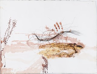 Feuer und Pferd;  Monotipias do projeto Marca Rural. Fogo e cavalo em papel 350 g, cada obra 60x80cm presentado em caixas de MDF nas dimensões 70x90x24 cm, luz LED e vidros 74 X 94 cm.