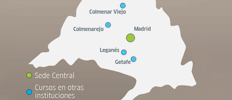 Foto: Karte Comunidad Madrid