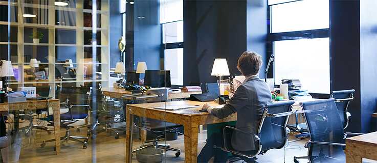 Büro war gestern: Co-Working Spaces und Startup-Hubs nehmen immer größere Bedeutung ein. 