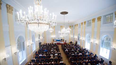 The final took place in the historic building of the Slovak National Council