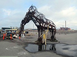 Stahlelefant © Foto: Jochen Schmidt Stahlelefant