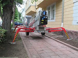 Maschinenspinne © Foto: Jochen Schmidt Maschinenspinne