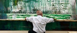 Still image from "Gerhard Richter - Painting", directed by Corinna Belz, 2011