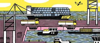 Zane Zlemesan sarjakuva satama