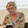 Monika Geier bei der Autorenlesung im Goethe-Institut Riga am 28.08.2018