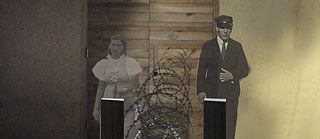 Raum in der Žanis-Lipke-Gedenkstätte