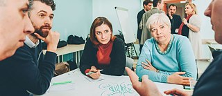 Der erste Schritt auf dem Weg zur Digitalen Netzwerkuniversität: die Winterakademie „Bildung mit Europa“ im Dezember 2016 | Foto: Rafis Zakirov / Goethe-Institut