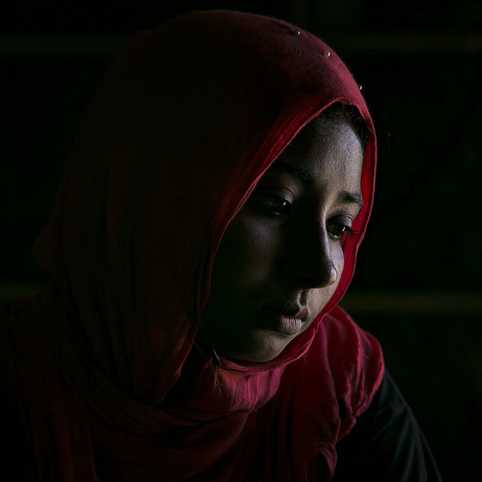 Rohingya-Frau