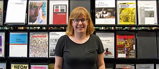 Todo lo que se puede saber sobre cine - Sofía G. en la biblioteca del  der HFF