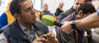 Die Teilnehmenden waren sehr aktiv © Goethe-Institut Kairo / Roger Anis Die Teilnehmenden waren sehr aktiv