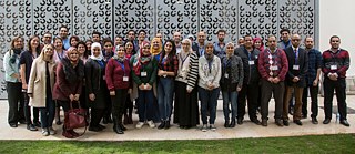 Gruppenbild der Workshopteilnehmenden © Goethe-Institut Kairo / Roger Anis Gruppenbild der Workshopteilnehmenden