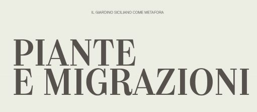 "Piante e migrazioni" - Passeggiata filosofica con Emanuele Coccia