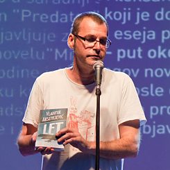 The writer Vladimir Arsenijević