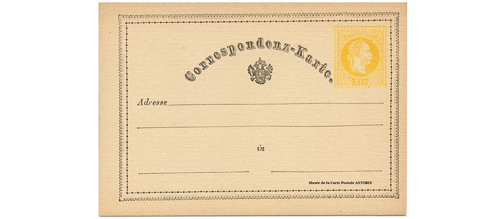 Am 1. Oktober 1869 wurde die erste Postkarte nach zweijährigem Zaudern in Wien (damals Österreich-Ungarn) in Umlauf gebracht.